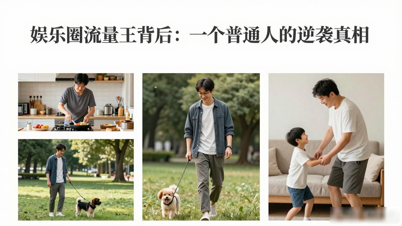 娱乐圈流量王背后：一个普通人的逆袭真相